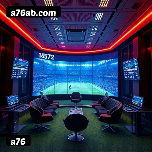 Interface do aplicativo a76 mostrando jogos disponíveis no iOS e Android